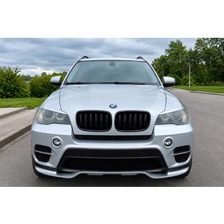 Frontläpp till stötfångare (2010-2013, för lackering) BMW X5 E70 2007–2013 foto 2