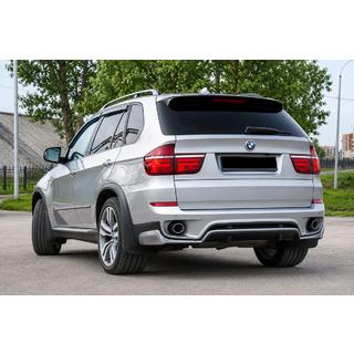 Bakre stötfångardiffusor insats (2010-2013, för lackering) BMW X5 E70 2007–2013 foto 1