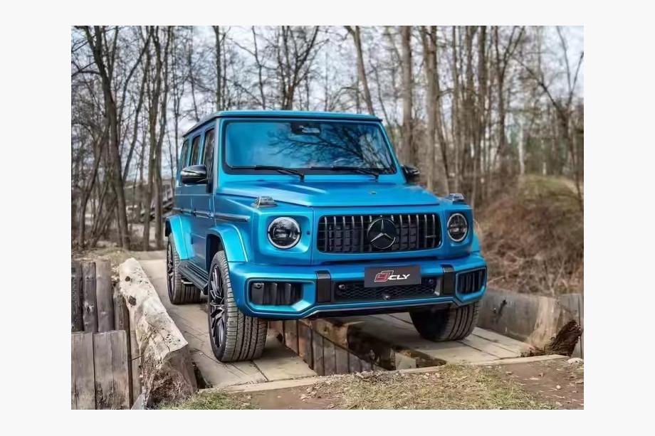 Mercedes G-Class W463 2018–2024 Facelift-kit för W465 2025 G63 Foto 10
