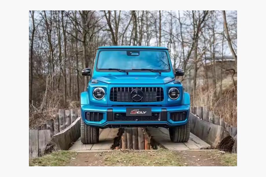 Mercedes G-Class W463 2018–2024 Främre stötfångare W465-look (för G63) Foto 4