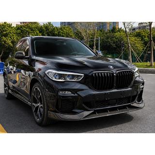 Främre läppspoiler Paradigm V-1 (2018-2022, äkta kolfiber) BMW X5 G05 2019–2026 foto 1