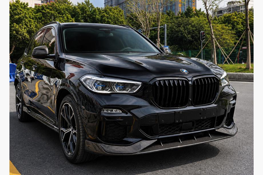 BMW X5 G05 2019–2026 Främre läppspoiler Paradigm V-1 (2018-2022, äkta kolfiber) Image