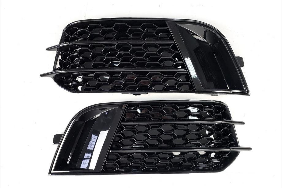 Audi A1 2010–2018 Dimljusgaller RS-Style (2010-2014, 2 st, Svart) Foto 1