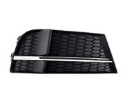 Audi A3 2012–2020 Dimljusgaller S-Style V-2 (2016-2020, 2 st, Svart) foto 2