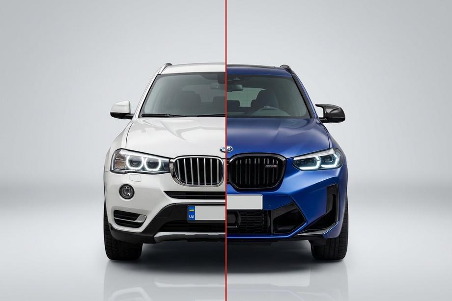 BMW X3 F25 2011–2018 Faceliftkit för X3M F97 2024 Image