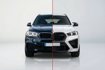 BMW X5 F15 2013–2018 Facelift-/restylingkit för X5M F95 2024 (med byte av baklucka) foto 1