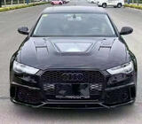 Audi A6 C7 2011–2017 Motorhuv RS-Style (2014-2017) foto 2