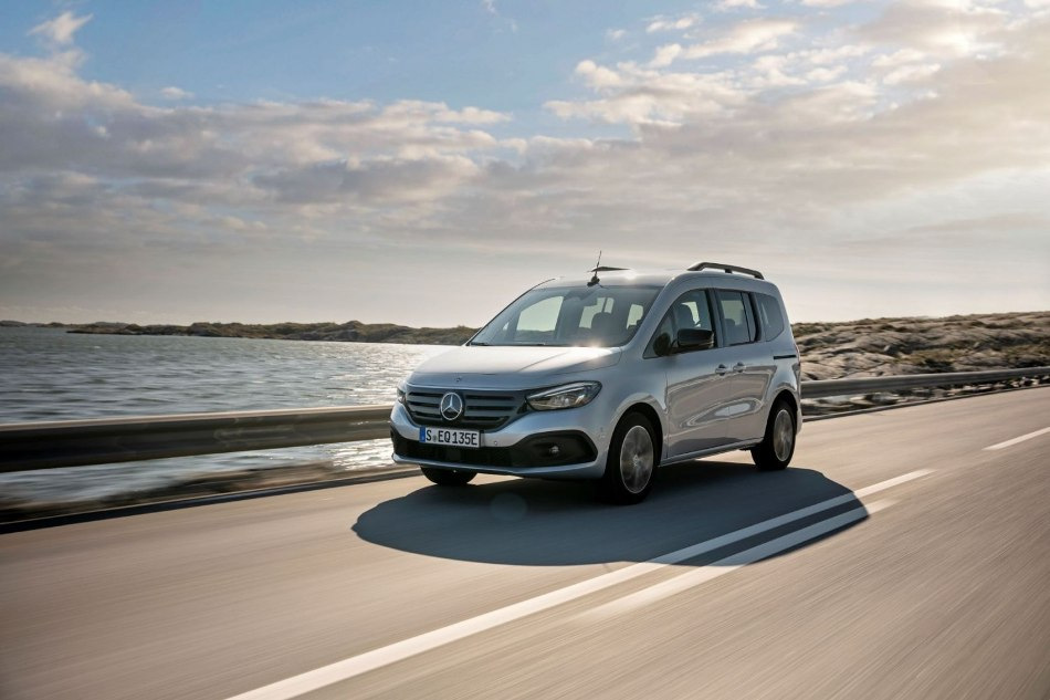 Test av den elektriska kompaktvanen Mercedes-Benz EQT