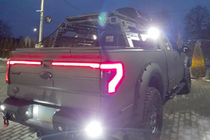 Ford F-150 2014–2021 Flakbåge Bed Rack foto 12