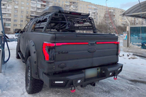Ford F-150 2014–2021 Flakbåge Bed Rack foto 1