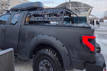 Ford F-150 2014–2021 Flakbåge Bed Rack foto 2