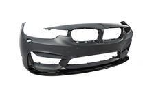 BMW 4-serie F32/F33/F36 2012–2020 Frontläpp till främre stötfångaren DPT Lip V-1 (för M4, blanksvart) foto 13
