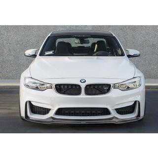 Frontläpp till främre stötfångaren DPT Lip V-2 (för M4, högblank svart) BMW 4-serie F32/F33/F36 2012–2020 foto 1