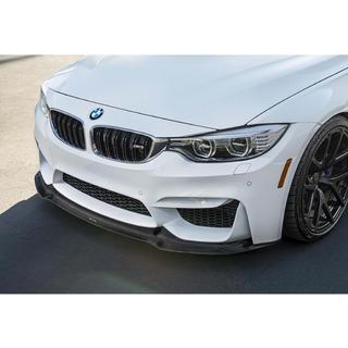 Frontläpp till främre stötfångaren DPT Lip V-2 (för M4, högblank svart) BMW 4-serie F32/F33/F36 2012–2020 foto 4