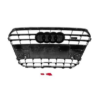Svart frontgrill med svart ram S-style (2011-2014) foto 4