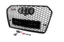 Audi A6 C7 2011–2017 Svart RS-style frontgrill (2014-2017) foto 2