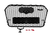 Audi A6 C7 2011–2017 Svart RS-style frontgrill (2014-2017) foto 4