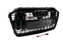 Audi A6 C8 2018–2025 Frontgrill i RS-stil (med ACC, svart) foto 3