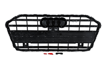 Audi A6 C8 2018–2025 Frontgrill S-style (svart) foto 4