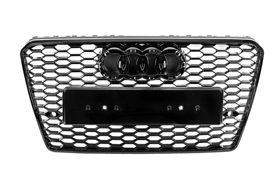 Audi A7 2010–2018 Frontgrill RS-Style (2010-2014, svart) Foto 1
