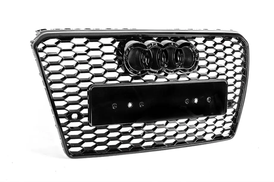 Audi A7 2010–2018 Frontgrill RS-Style (2010-2014, svart) Foto 3