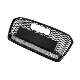 Frontgrill RS-Style med Quattro-emblem (2015-2018, svart) foto 1
