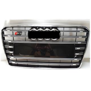 S-Style frontgrill (2015-2018, svart med krom)