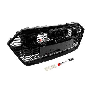 Frontgrill i RS-stil med Quattro-text (svart) foto 4