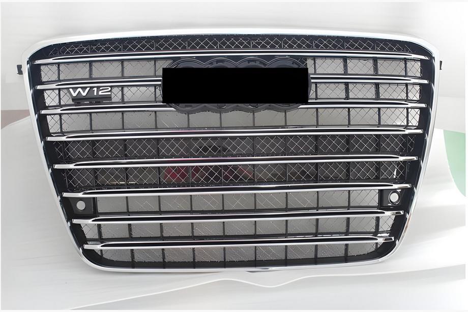Audi A8 2010–2018 Frontgrill (2010-2013, svart med krom) Image
