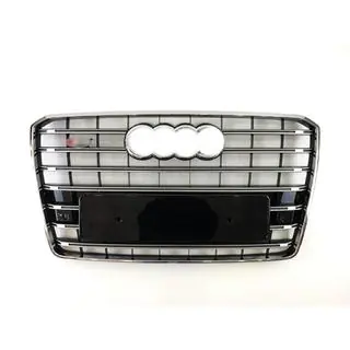 Frontgrill S-Style (2014-2018, svart med krom) foto 1