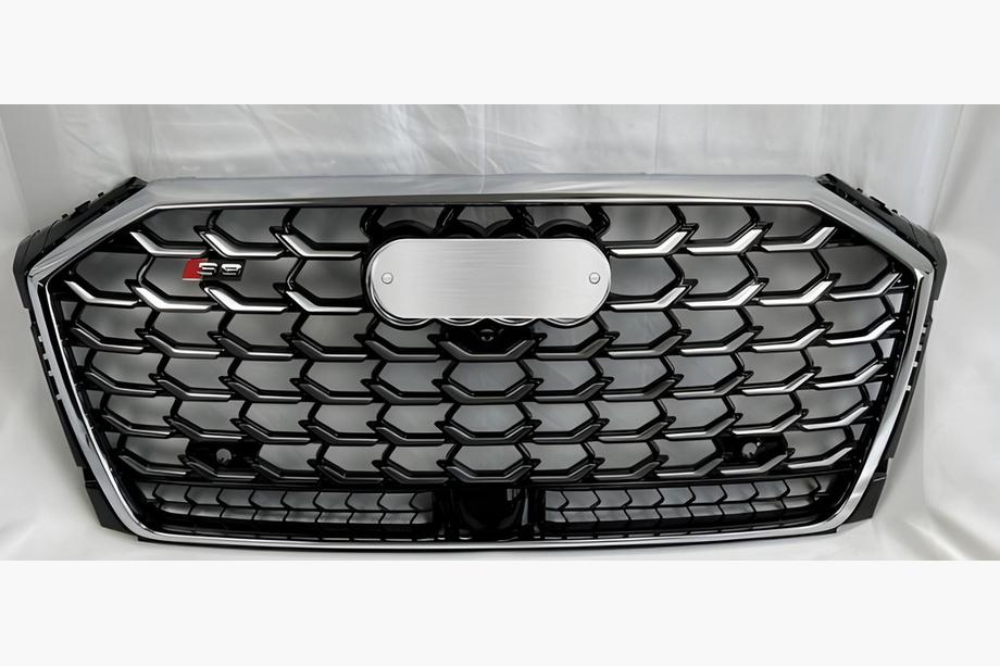 Audi A8 2018– Frontgrill S-Style (2022+, krom med svart) Image
