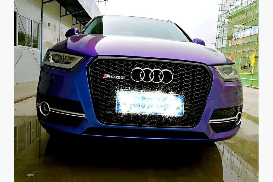 Audi Q3 2011–2019 Frontgrill RSQ3 (2011-2015, svart) Image