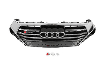 Audi Q3 2011–2019 Frontgrill SQ-Style (2015-2019, svart med krom) foto 4