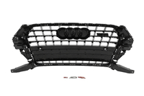 Audi Q3 2011–2019 Frontgrill SQ-Style (2015-2019, svart med krom) foto 5