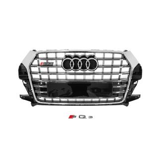Frontgrill SQ-Style (2015-2019, svart med krom) foto 1