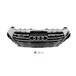 Frontgrill SQ-Style (2015-2019, svart med krom) foto 4