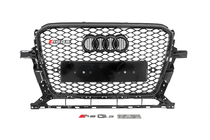 Audi Q5 2008–2017 Frontgrill RSQ-Style med Quattro-emblem (2012-2017, svart) foto 1