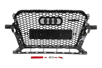 Audi Q5 2008–2017 Frontgrill RSQ-Style med Quattro-emblem (2012-2017, svart) foto 4