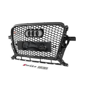 Frontgrill RSQ-Style med Quattro-emblem (2012-2017, svart) foto 2