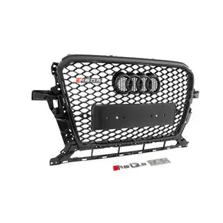 Frontgrill RSQ-Style med Quattro-emblem (2012-2017, svart) foto 3