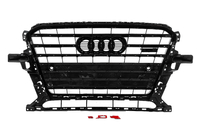 Audi Q5 2008–2017 Frontgrill SQ-Style (2012-2017, svart med krom) foto 4
