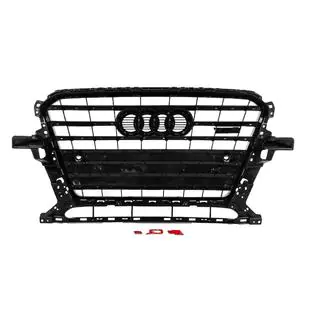 Frontgrill SQ-Style (2012-2017, svart med krom) foto 4