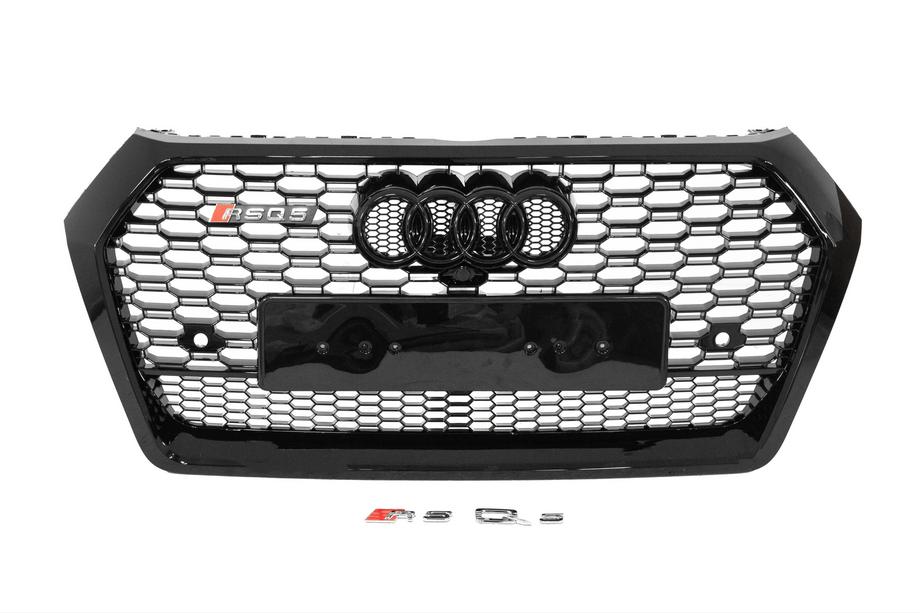 Audi Q5 2017–2025 Frontgrill RSQ-Style (2017-2020, svart) Image
