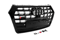 Audi Q5 2017–2025 Frontgrill SQ-Style (2017-2020, svart) foto 4