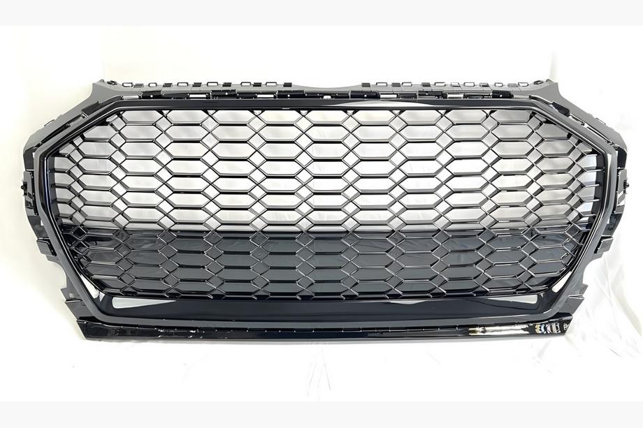 Audi Q5 2017–2025 RSQ-Style frontgrill utan logo (2020-2025, svart) Image