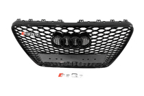 Audi Q7 2005–2015 Frontgrill RSQ-Style (svart) foto 4