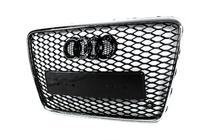 Audi Q7 2005–2015 Frontgrill RSQ-Style (svart med krom) foto 6