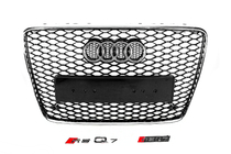 Audi Q7 2005–2015 Frontgrill RSQ-Style (svart med krom) foto 1