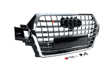 Audi Q7 2015–2026 Frontgrill SQ7-Style (2015-2019, svart med krom) foto 3
