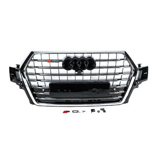 Frontgrill SQ-Style V-2 (2015-2019, svart med krom) foto 1
